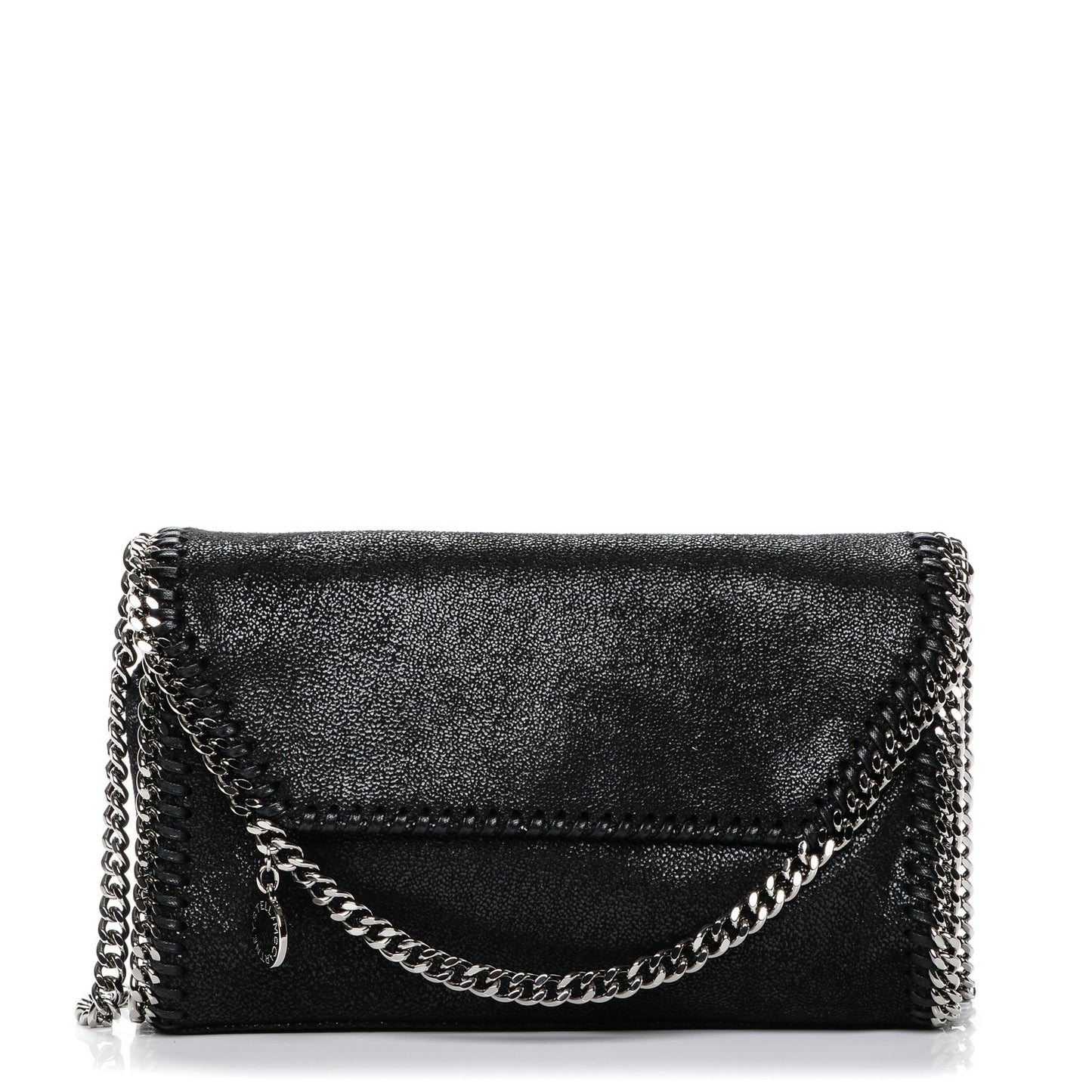 Shaggy Deer Falabella Mini Crossbody Bag Black