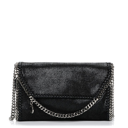 Stella McCartney Shaggy Deer Falabella Mini Crossbody Bag Black 1 of 6
