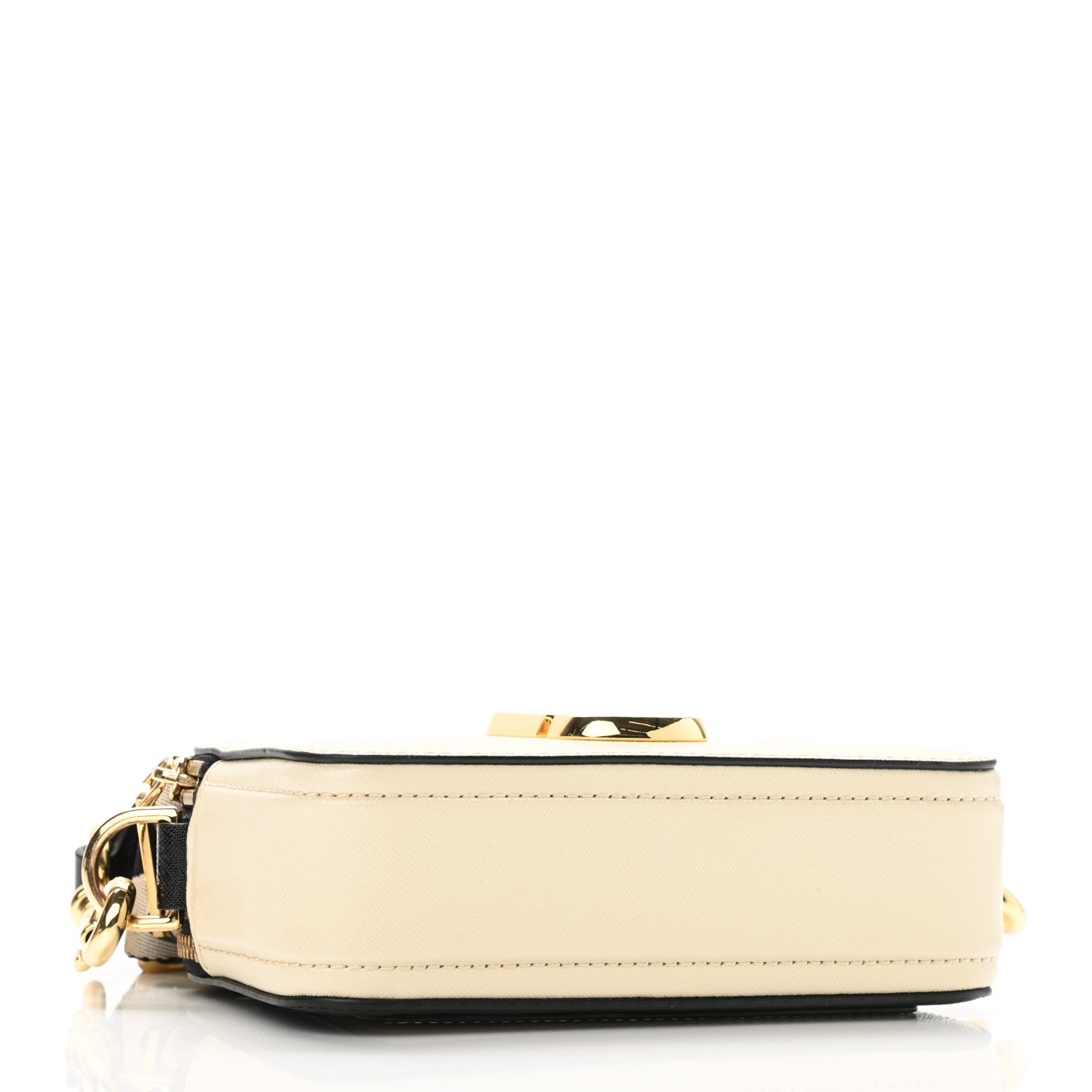 Marc Jacobs Saffiano Small Snapshot Camera Bag Cloud White Multicolor 4 of 10