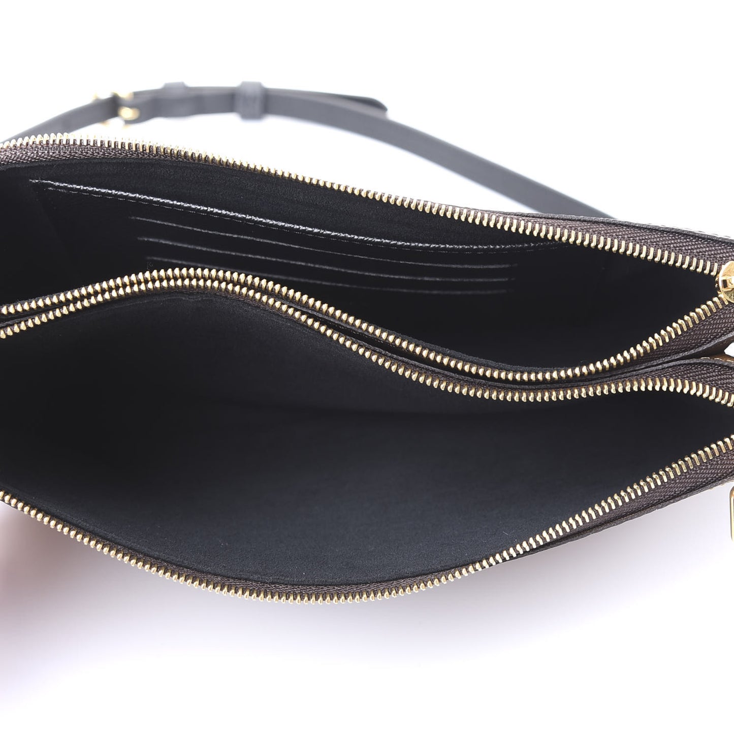 Reverse Monogram Giant Double Zip Pochette