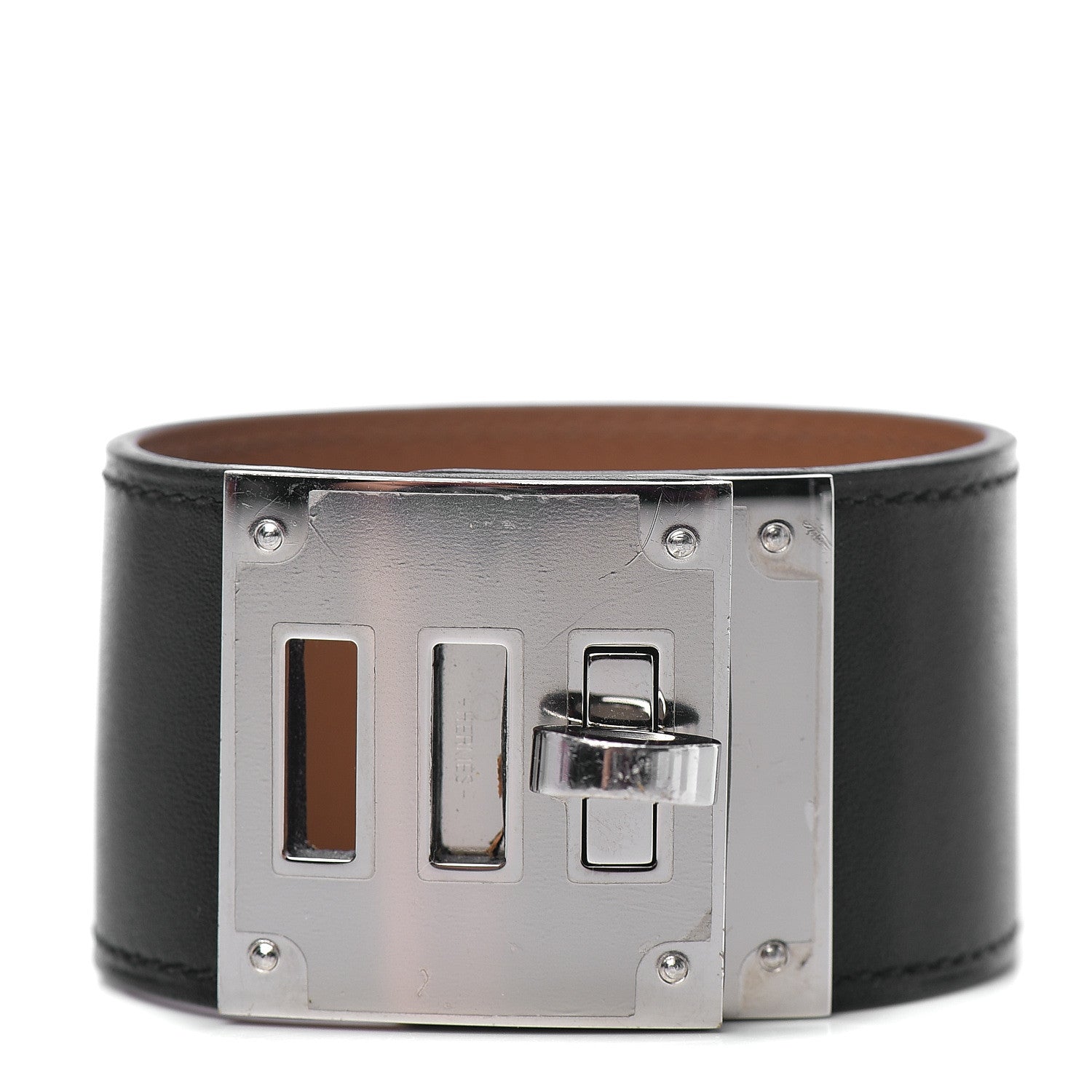 Hermes Box Kelly Dog Bracelet Black 1 of 6