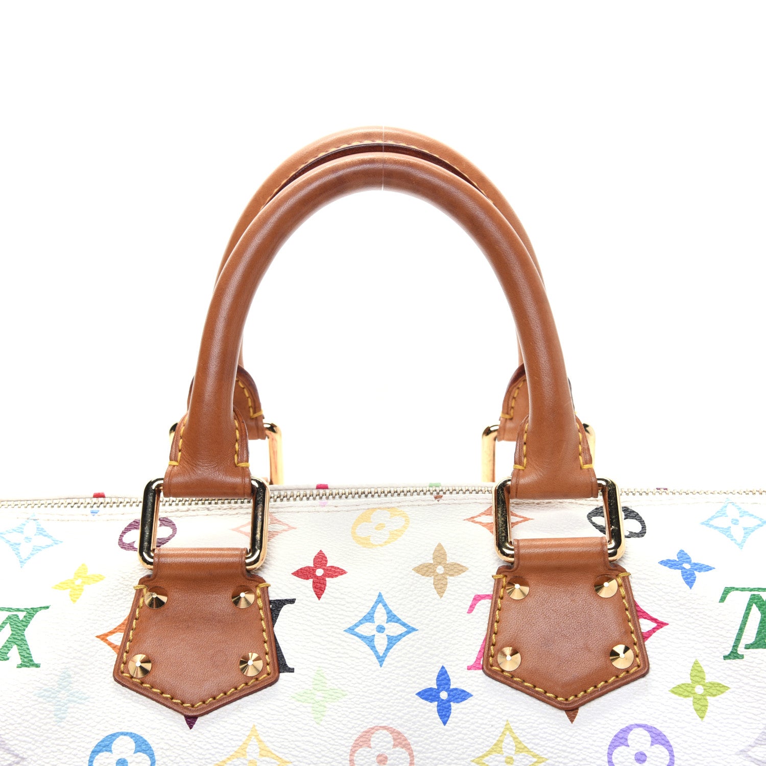 Louis Vuitton Monogram Multicolor Speedy 30 White 24 of 29