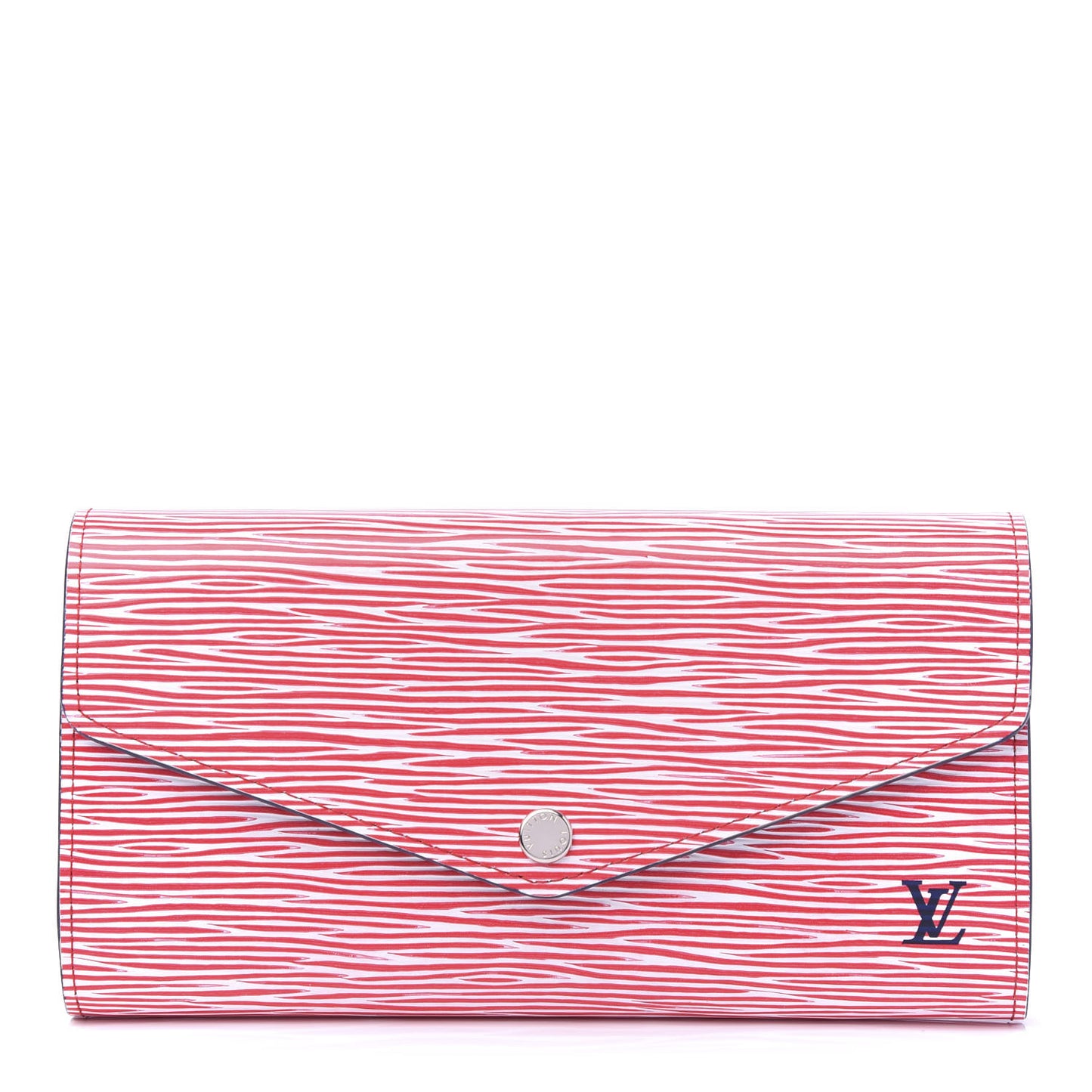 Epi Sarah Wallet NM Denim Red