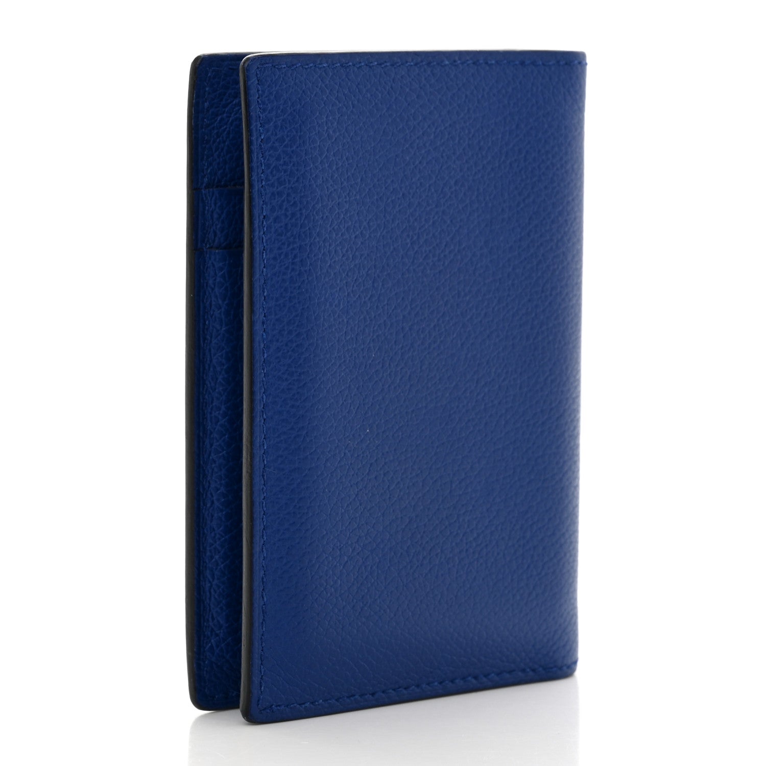 Hermes Evercolor MC² Euclide 4CC Jungle Card Holder Bleu Electrique 3 of 8