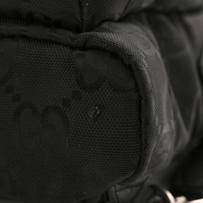 Gucci Econyl Nylon Monogram Off The Grid Sling Backpack Black 11 of 14