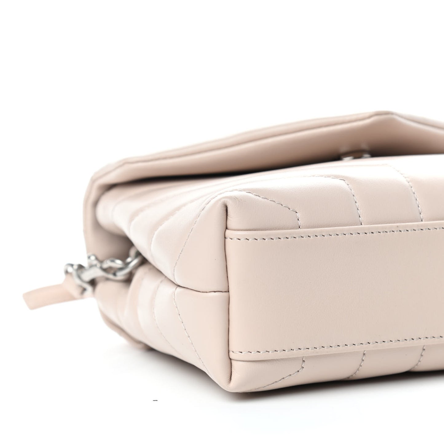 Calfskin Y Quilted Monogram Toy Loulou Crossbody Bag Marble Pink