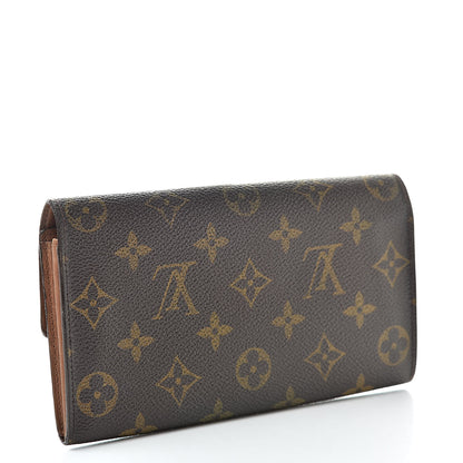 Louis Vuitton Monogram Sarah Wallet 3 of 10