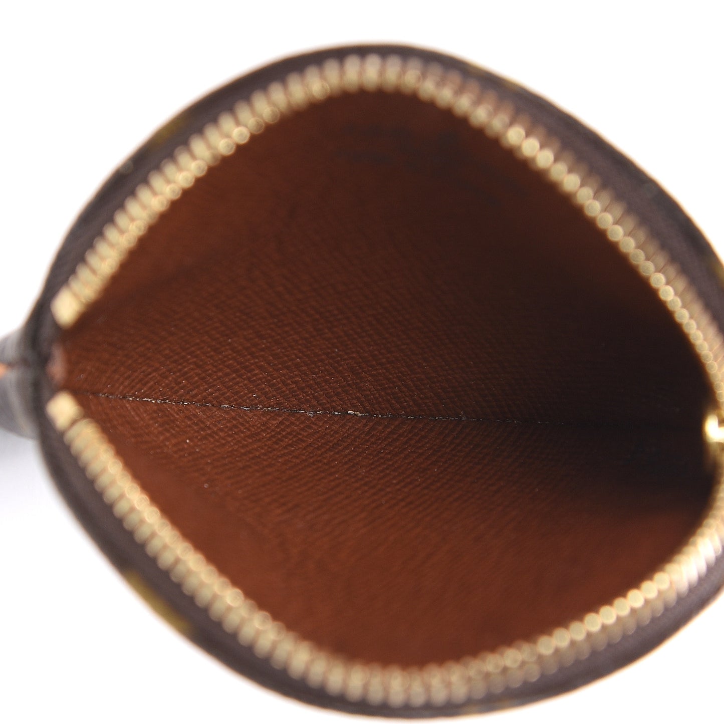 Monogram Round Coin Purse