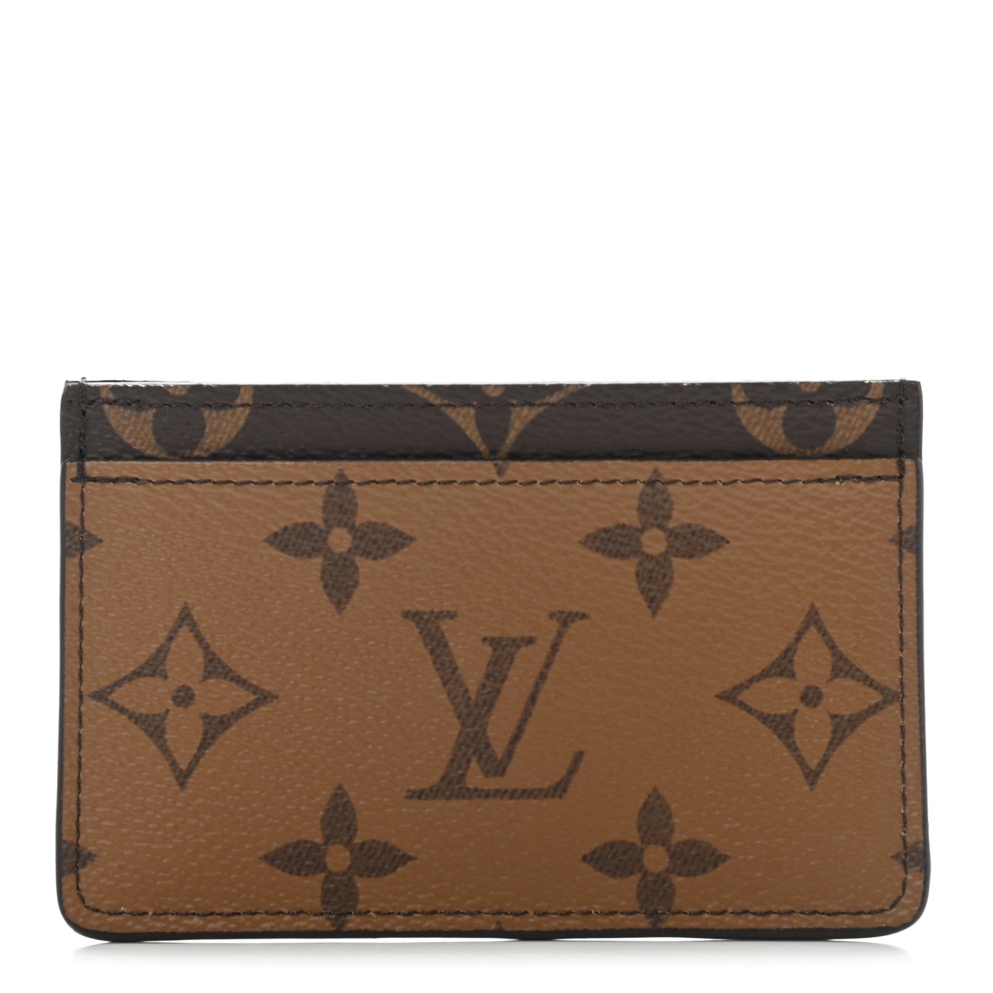 Reverse Monogram Card Holder