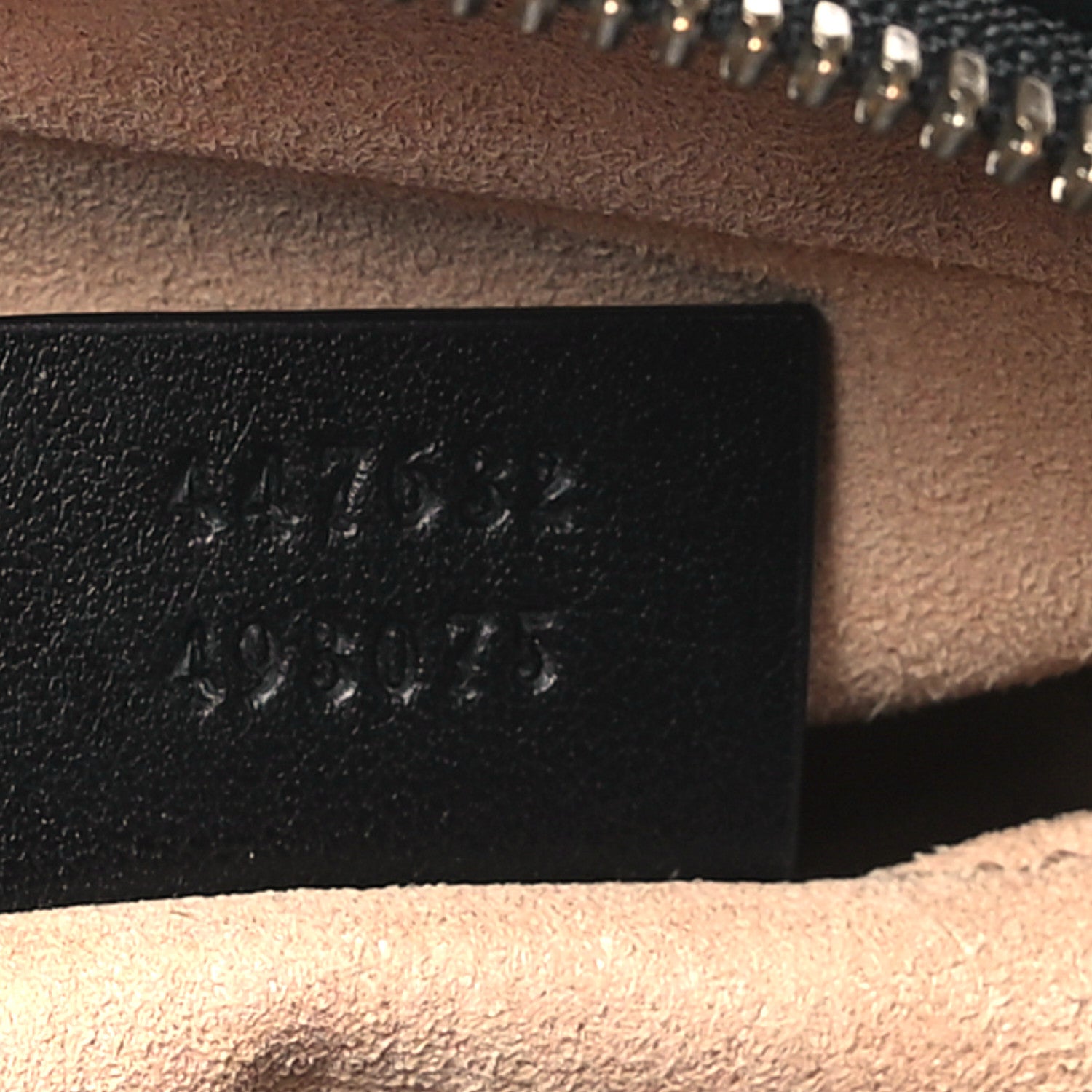 Gucci Calfskin Matelasse Small GG Marmont Chain Shoulder Bag Black 7 of 11