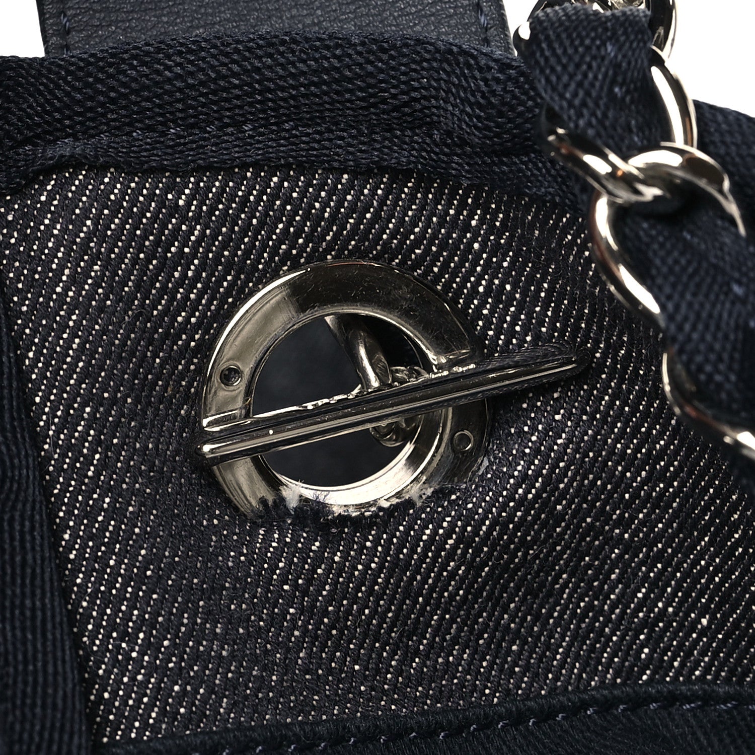 Chanel Canvas Large Deauville Tote Dark Blue 14 of 14