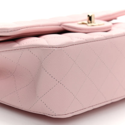 Chanel Caviar Quilted Small Double Flap Light Pink 9 of 11