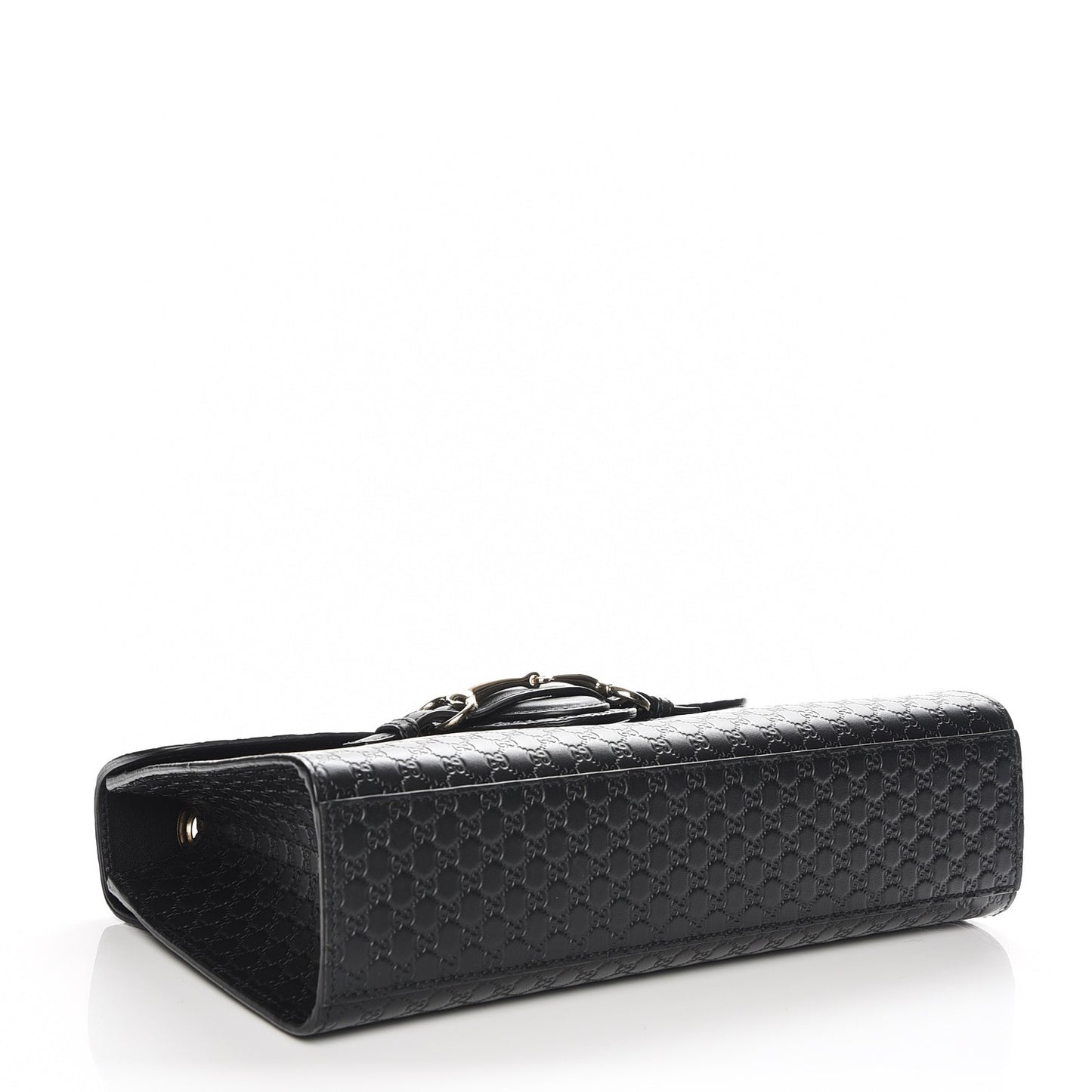 Microguccissima Medium Emily Chain Shoulder Bag Black