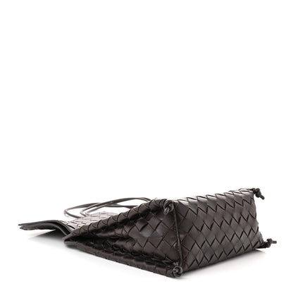 Bottega Veneta Nappa Intrecciato Small Knot Flap Crossbody Fondente 4 of 12