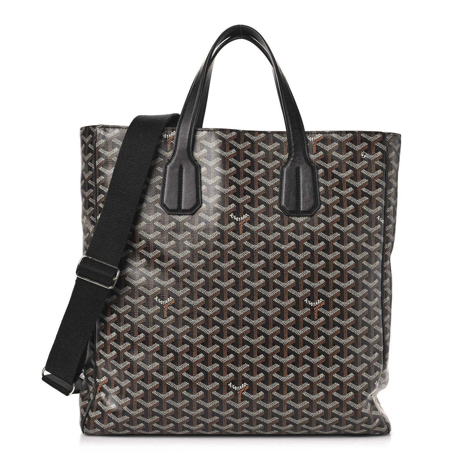 Goyard Goyardine Voltaire III Tote Black 1 of 13