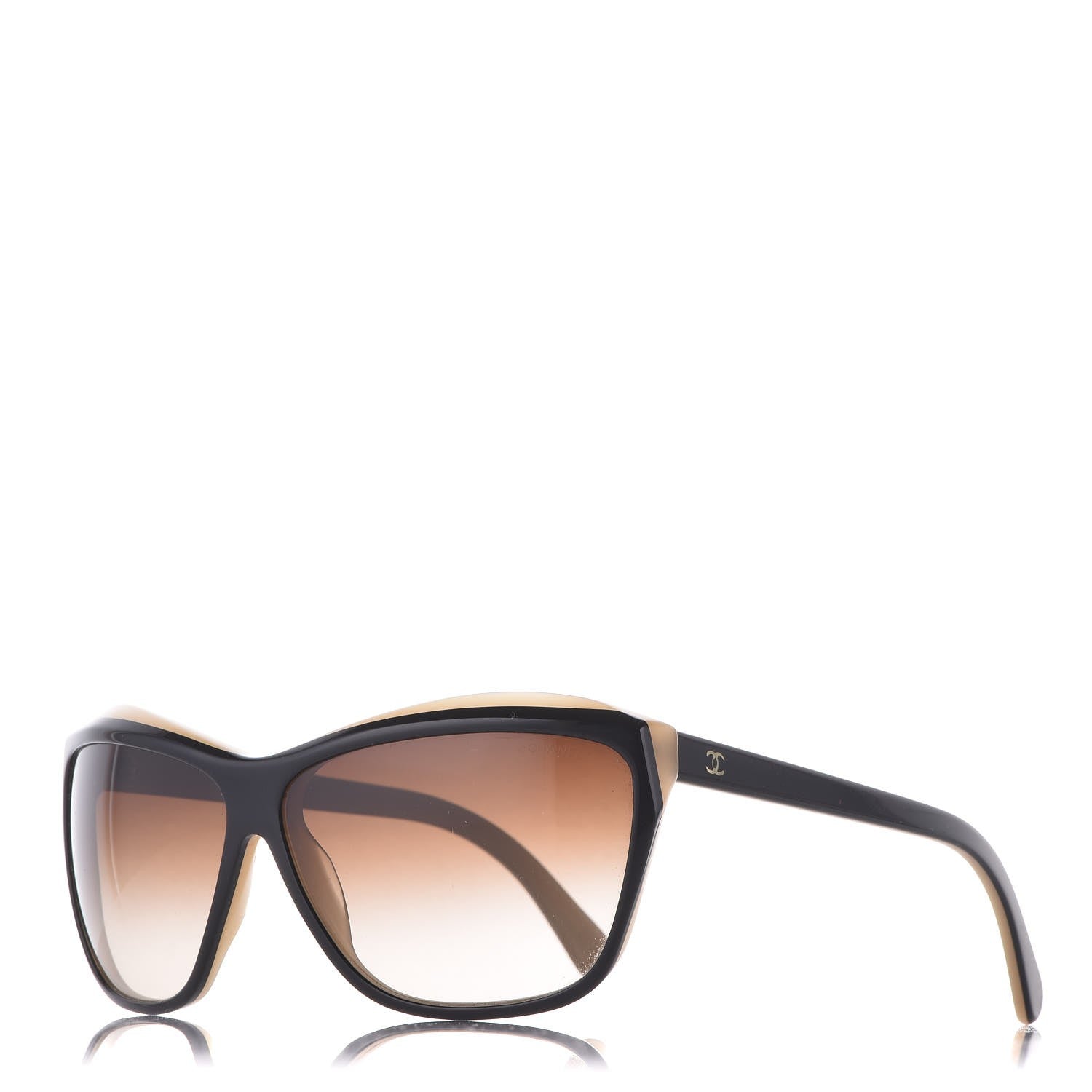 Chanel CC Sunglasses 5153 Black Taupe 1 of 8