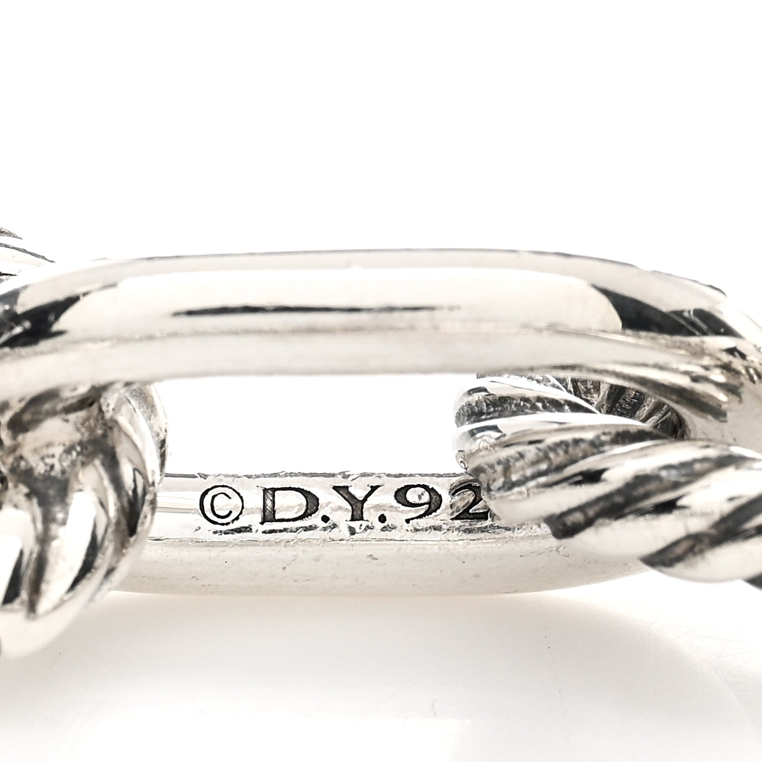 David Yurman Sterling Silver 11mm Madison Chain Bracelet 3 of 3