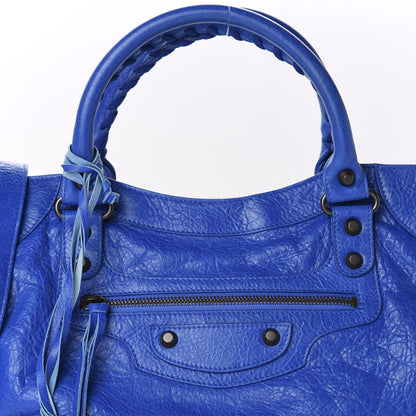 Balenciaga Agneau Classic Hardware Velo Bleu Lazuli 11 of 11