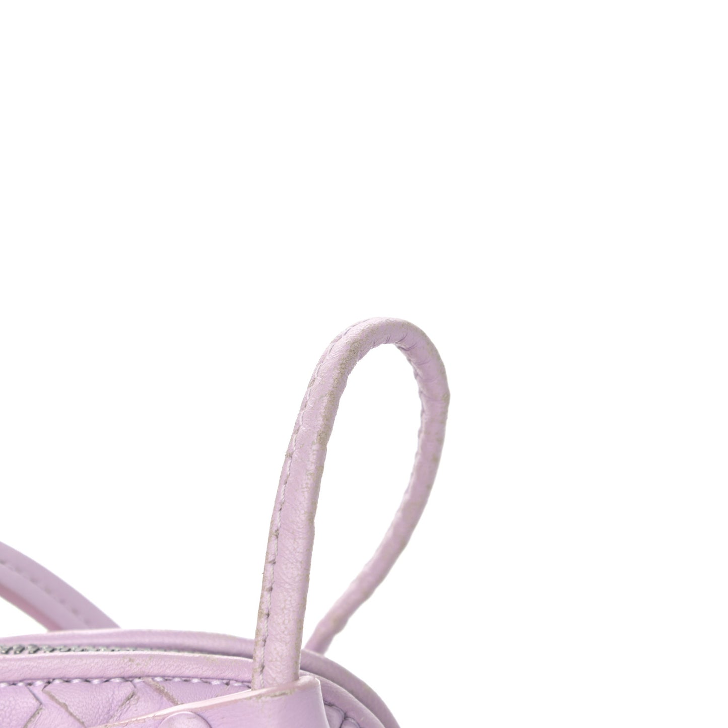Nappa Intrecciato Pillow Crossbody Messenger Parme