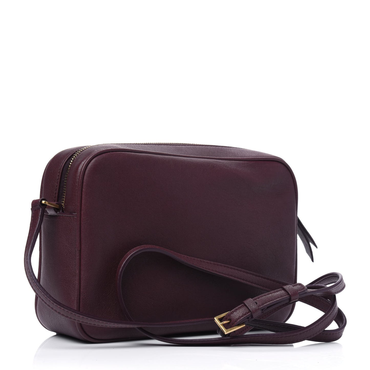 Lambskin Monogram Lou Camera Bag Burgundy