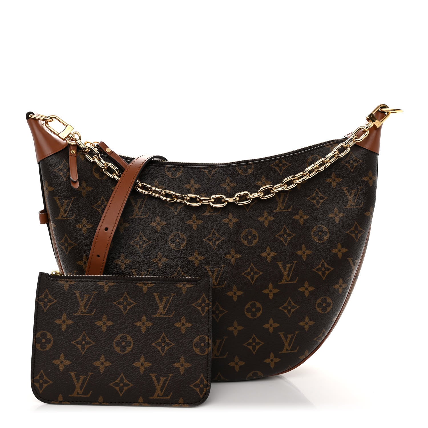 Louis Vuitton Reverse Monogram Loop Hobo 3 of 10