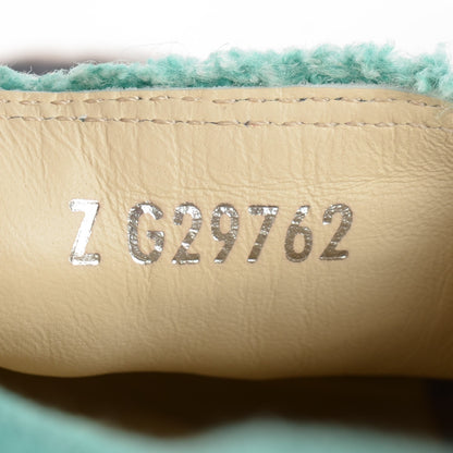 Chanel Toile CC Espadrilles 38 Green Black 8 of 8