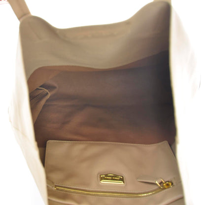 Miu Miu Soft Calfskin Shopping Tote Sughero Cuoio 10 of 10