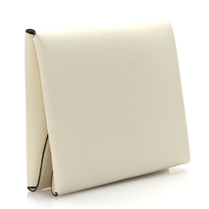 Hermes Epsom Calvi Duo Card Case Craie 3 of 8