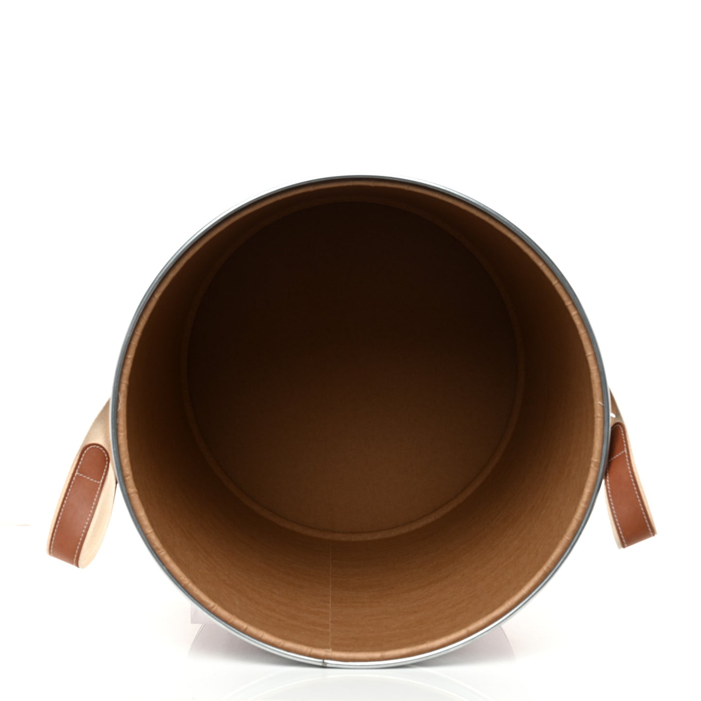 Kraft Paper Metal Canvas Saddle Box Rouge H