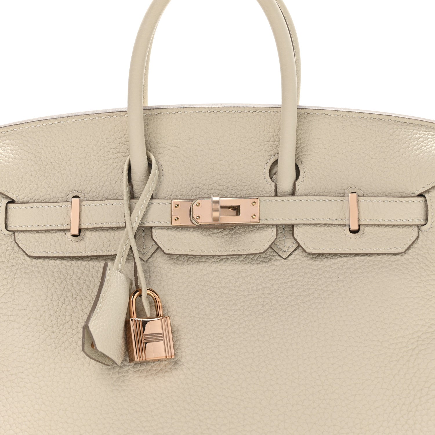 Hermes Togo Birkin 25 Craie 14 of 21