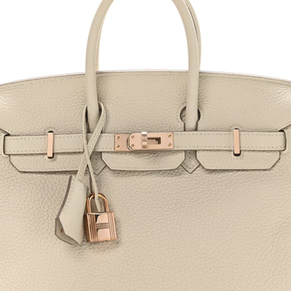 Hermes Togo Birkin 25 Craie 14 of 21