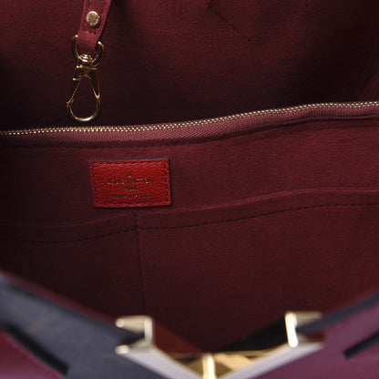 Louis Vuitton Calfskin Monogram Kimono Tote Cherry 7 of 9