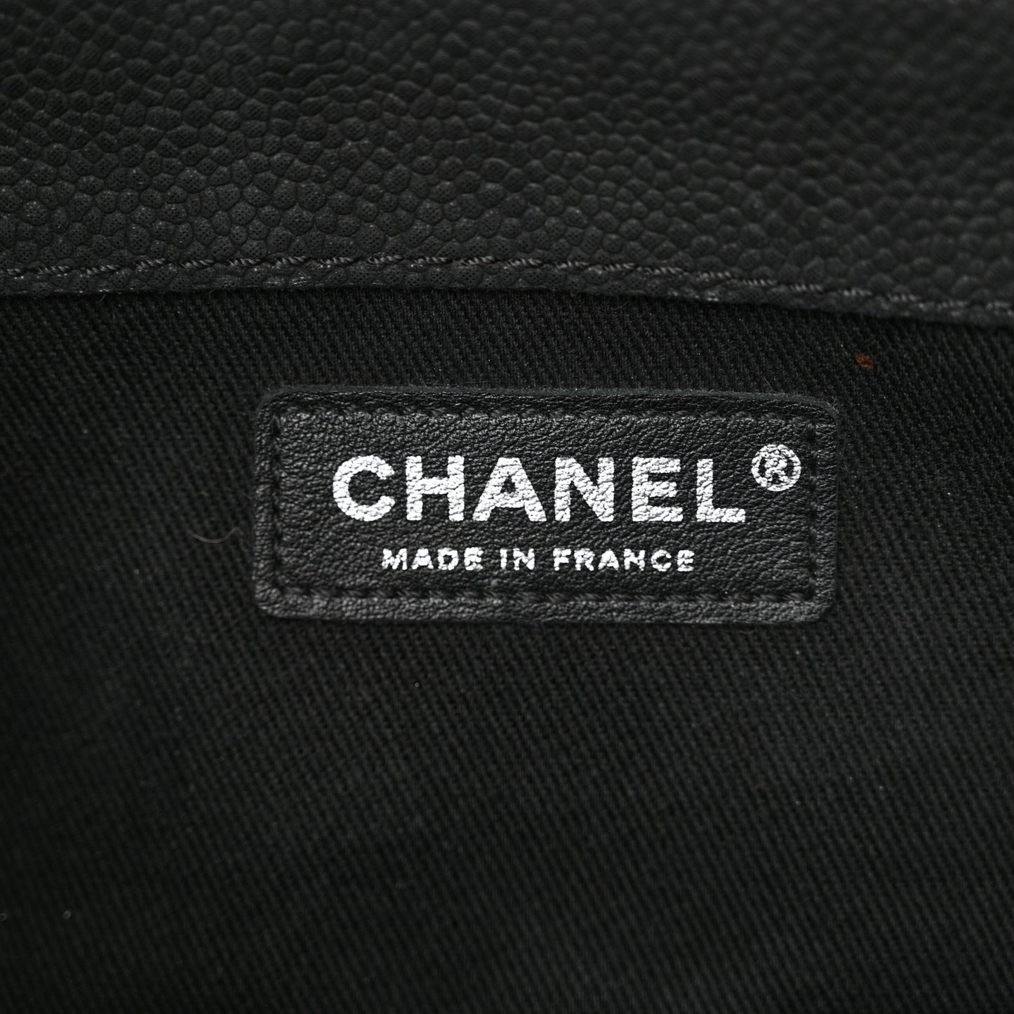Caviar Quilted Small Lady Pearly Flap Black