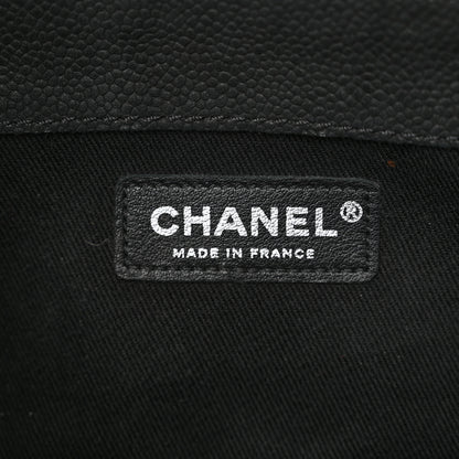 Chanel Caviar Quilted Small Lady Pearly Flap Black 6 of 12