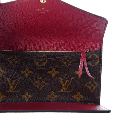 Louis Vuitton Monogram Josephine Wallet Fuchsia 5 of 11