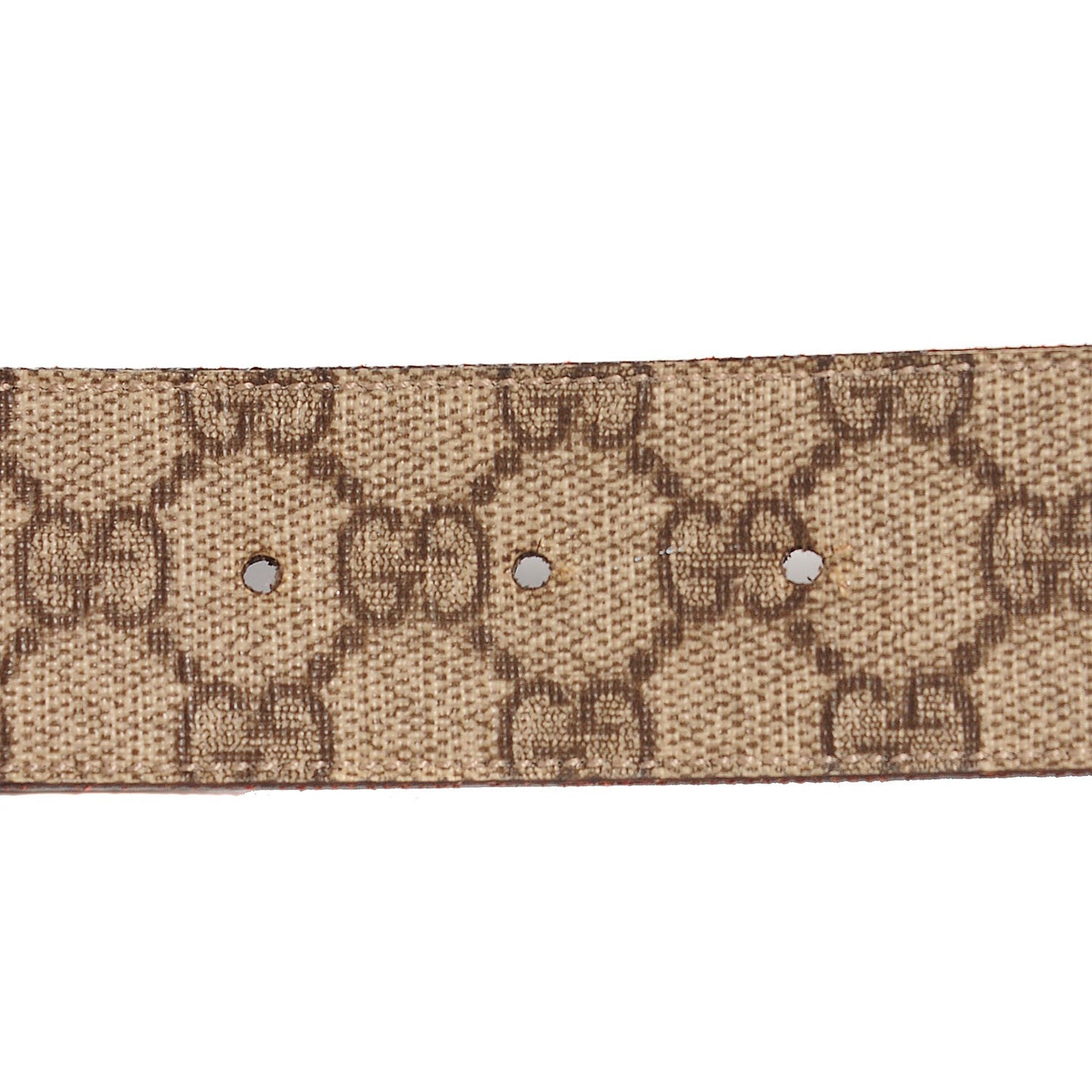 GG Plus Monogram Interlocking G Belt 85 34 Dark Brown