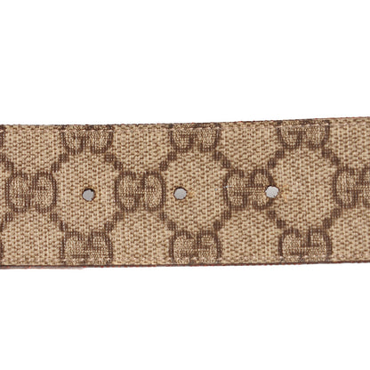 Gucci GG Plus Monogram Interlocking G Belt 85 34 Dark Brown 5 of 6