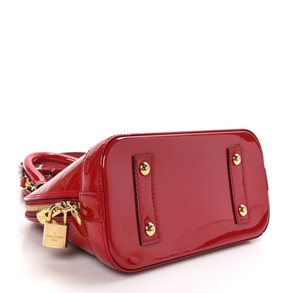 Louis Vuitton Vernis Alma BB Rose Indien 4 of 9