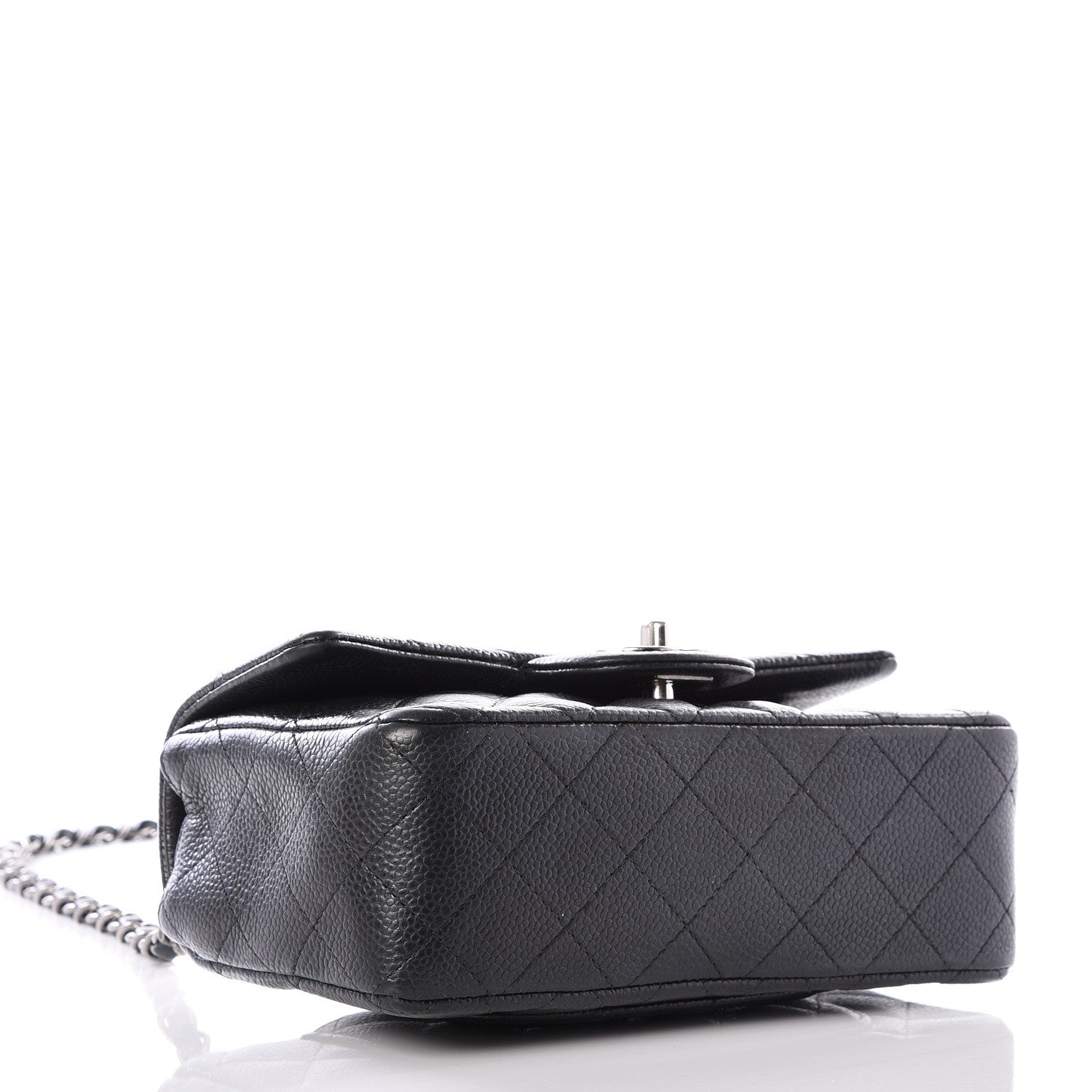 Chanel Caviar Quilted Mini Rectangular Flap Black 3 of 9