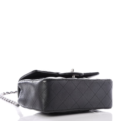 Chanel Caviar Quilted Mini Rectangular Flap Black 3 of 9