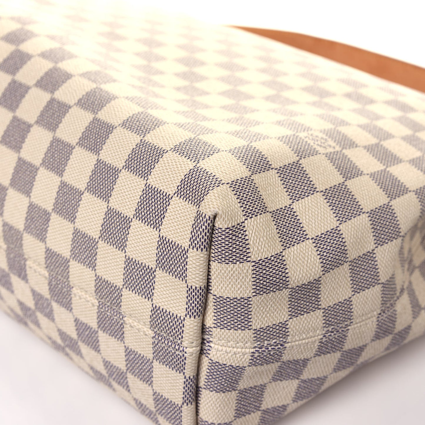 Damier Azur Graceful MM Rose Ballerine
