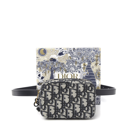 Christian Dior Oblique Belt Pouch Blue 9 of 9