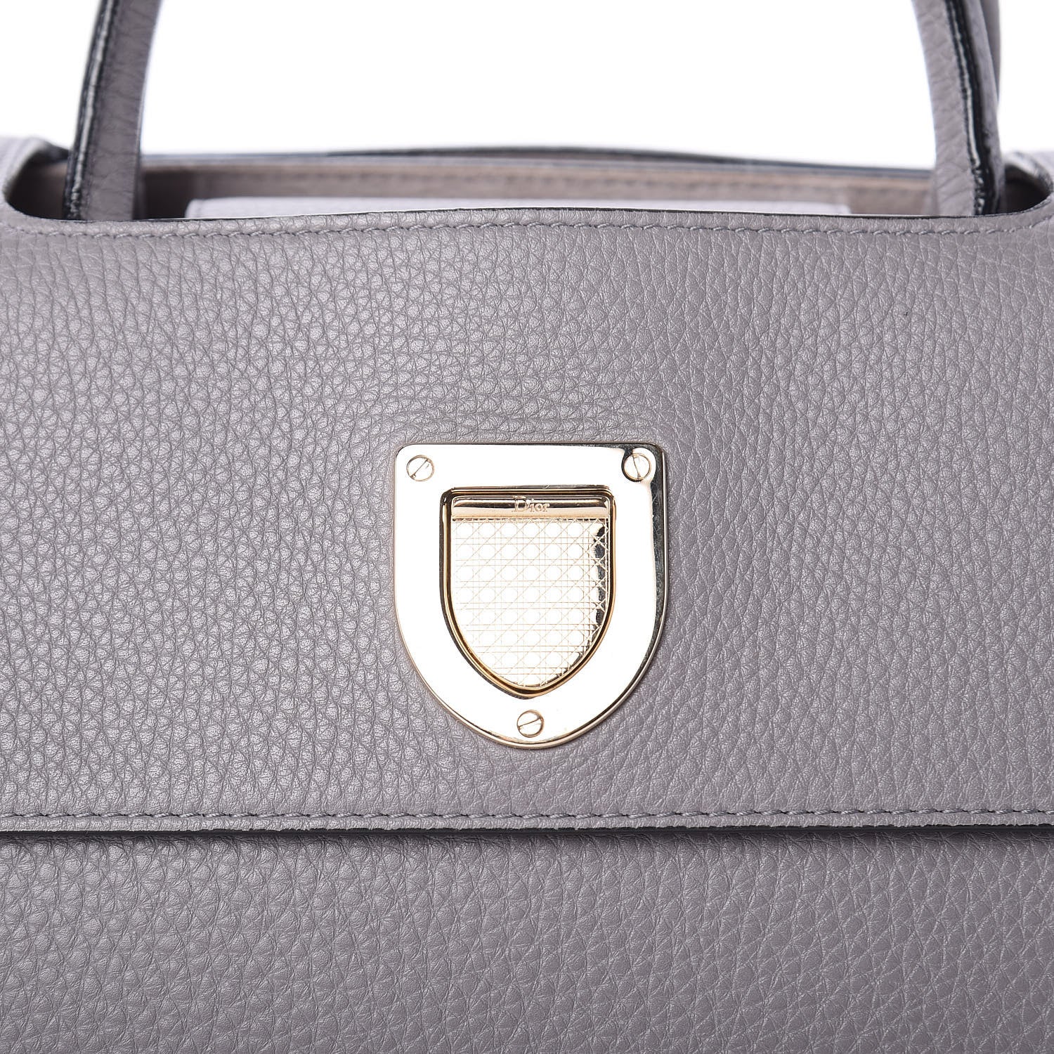 Christian Dior Bullcalf Medium Diorever Flap Meteorite Grey 10 of 10