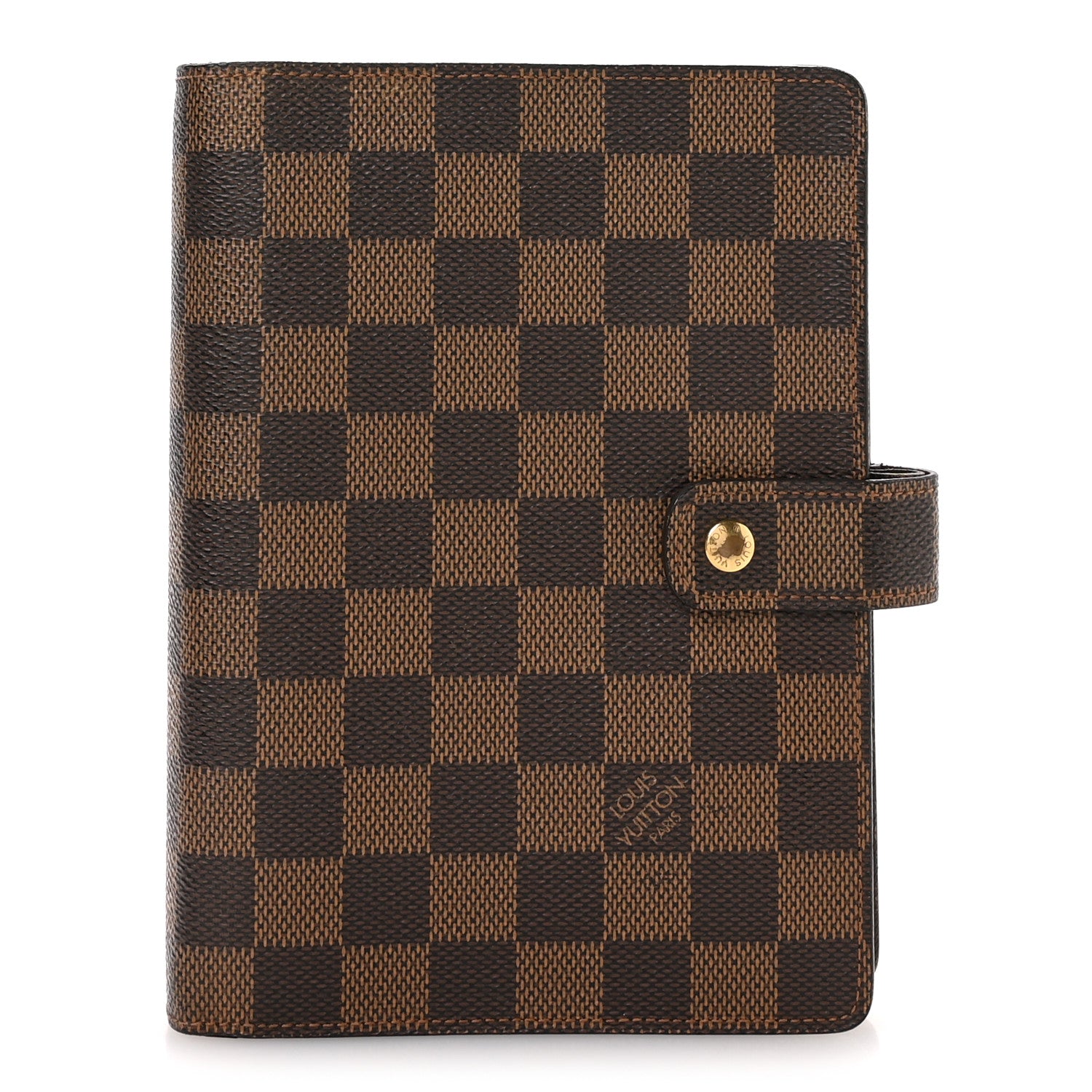Louis Vuitton Damier Ebene Medium Ring Agenda Cover 1 of 8