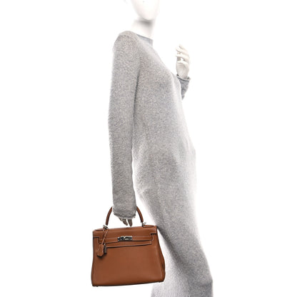 Hermes Togo Kelly Retourne 28 Gold 2 of 14