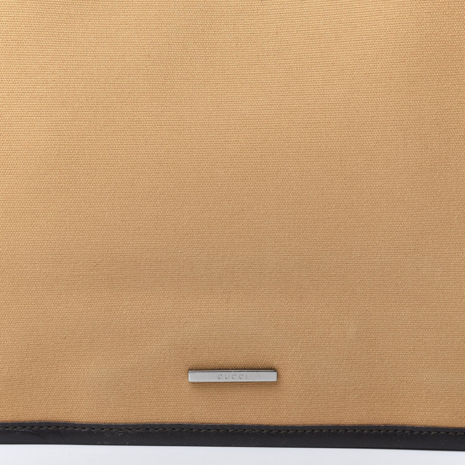 Gucci Canvas Web Shoulder Bag Beige 10 of 11