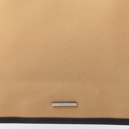 Gucci Canvas Web Shoulder Bag Beige 10 of 11