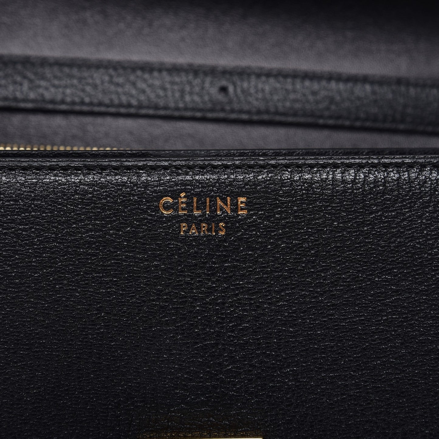 Goatskin Medium Classic Box Flap Bag Black
