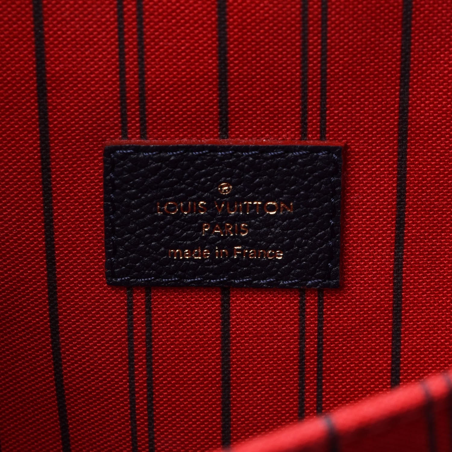 Louis Vuitton Empreinte Pochette Metis Marine Rouge 6 of 13