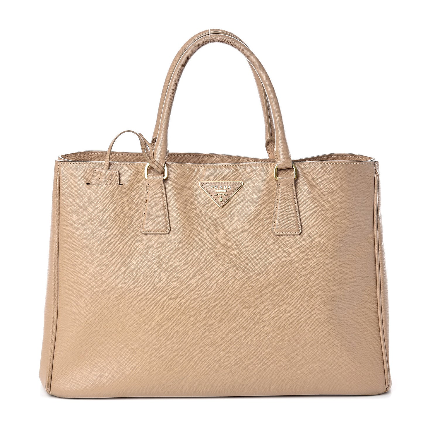 Saffiano Lux Large Tote Sabbia